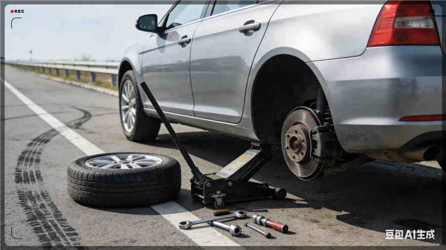 兴隆台流动补胎电话【案例】